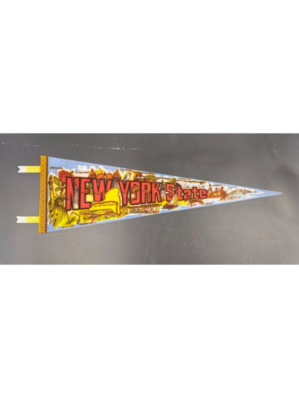 Vintage New York State pennant